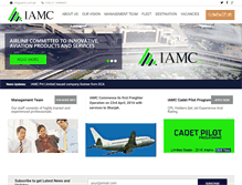 Tablet Screenshot of iamc.com.pk